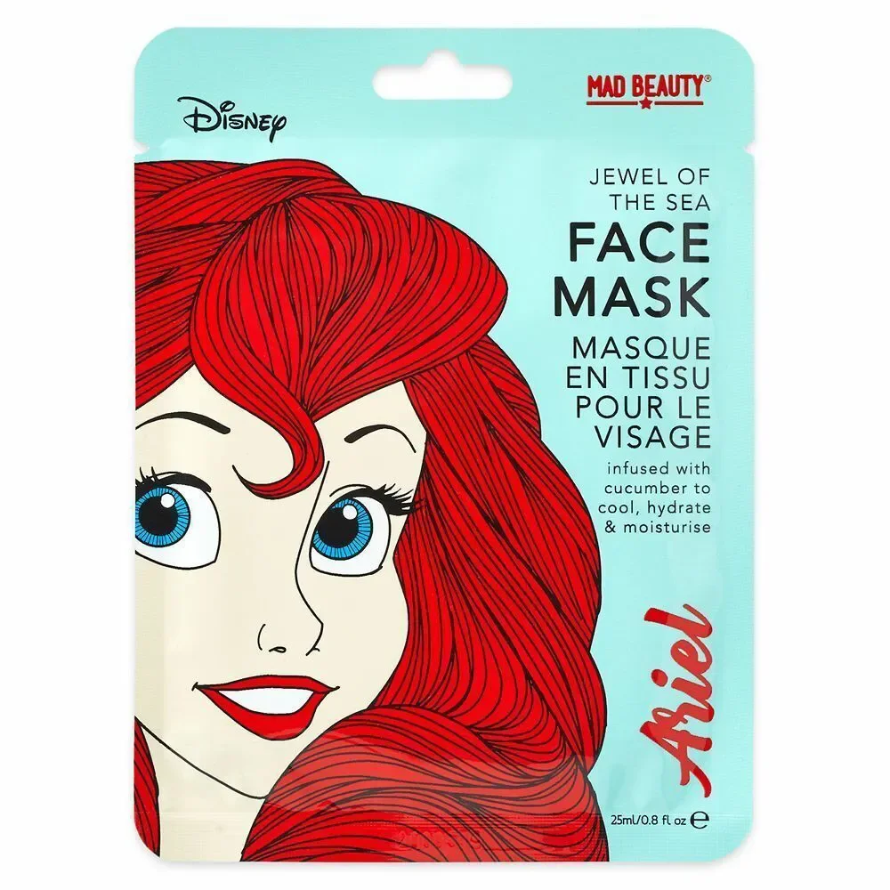 Disney Parks Mad Beauty Jewel of the Sea Ariel Facial Face Mask